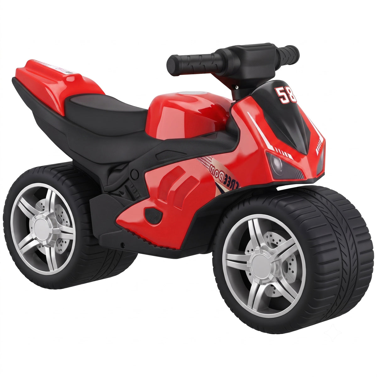 AIYAPLAY Balance Bike in Red