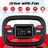 Electric kids Ride-on Bumper Car with 360° Spinning and Dual Motors-Red