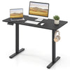 120 x 60 CM Electric Standing Computer Desk with 3 Memory Preset-Black