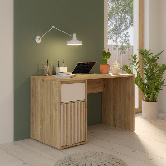 Eliston 120cm Desk with Cupboard and Drawer (EGMB121)