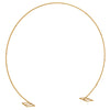 Outsunny 280cm Gold Backdrop Stand, Round Metal Wedding Arch for Birthday Party, Bridal Shower, Graduation, Ceremony