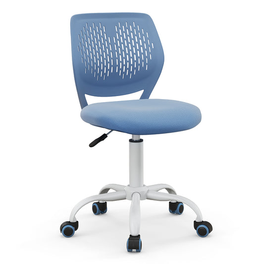 Ergonomic Children Study Chair with Adjustable Height in Blue