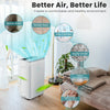 25L/Day Dehumidifier with 6.5L Water Tank and 24H Timer for Home Basement-25L