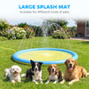 PawHut Dog Splash Pad  for Garden, Patio, Summer Fun, 170 cm