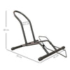 SPORTNOW Portable Bike Floor Stand, Freestanding Bike Rack for 16