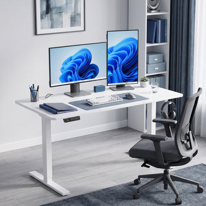 HOMCOM Standing Desk in White