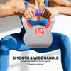 SPORTNOW Kettlebell, 14kg Kettle Bells with Handle for Home Gym Weight Lifting and Strength Training, Red and Grey