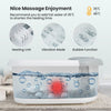 Foot Spa Massager with Removable Pedicure Stone-Grey