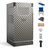 Portable Steam Sauna for Home with 3L Steam Generator-Grey