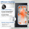 Portable Steam Sauna for Home with 3L Steam Generator-Black