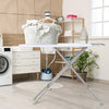 Full Size Ironing Board with Iron Rest and 7-Level Height-White