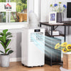 HOMCOM 8000 BTU Air Conditioning Unit, 3-in-1 Portable Air Conditioner, Dehumidifier, Cooling Fan with Remote Control, Digital Display, 2 Speeds, 24H Timer, Window Venting Kit, 18mÂ²