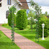 Garden Arch Trellis Grape Vine Flower Support for Lawn Patio