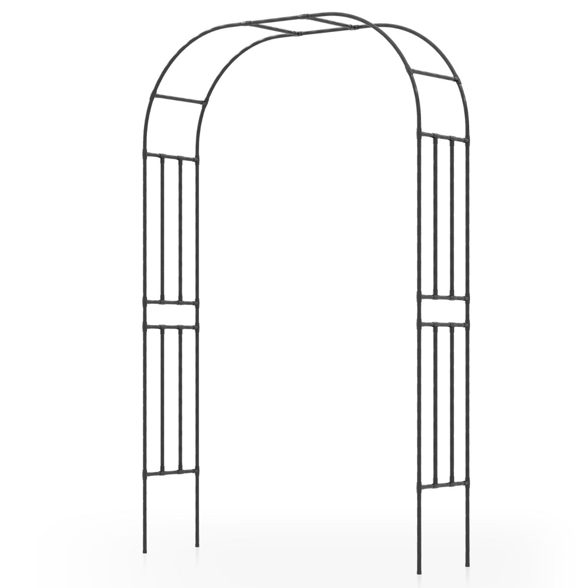 Garden Arch Trellis Grape Vine Flower Support for Lawn Patio