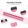 HOMCOM 2.1M 7FT Gymnastics Folding Balance Beam Home Gym Training Exercise Sports - Pink