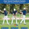 Golf Swing Trainer with Click Sound and Weight Golf Warm-up Practice Tool-Black
