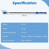 Golf Swing Trainer with Click Sound and Weight Golf Warm-up Practice Tool-Blue