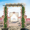 Metal Archway for Climbing Plants for Wedding Ceramony Party Backyard-Green