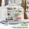 185 x 185 cm/244 x 185 cm Greenhouse Large Walk-in Green House-S