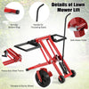 Lawn Mower Lift Jack with Wheels for Garden Tractors