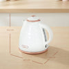 HOMCOM 3kW Rapid Boil Honeycomb Kettle - Cream