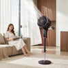 HOMCOM 20 dB Silent Standing Fan for Bedroom, 44