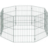 PawHut 8 Panel Pet Playpen for Small Dogs Indoor Outdoor 60 cm Height