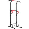HOMCOM Steel Multi-Use Exercise Power Tower Pull Up Station Adjustable Height W/ Grips