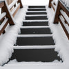 Heated Outdoor Mat with Non-Slip Rubber and Leak-Proof Plug-Black