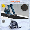 Heated Outdoor Mat with Non-Slip Rubber and Leak-Proof Plug-Black