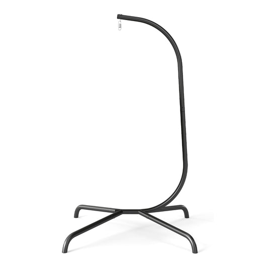 Heavy Duty Metal Hammock C-Stand with spring hook and 360 degree rotation