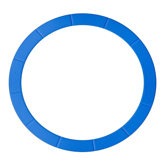 HOMCOM 12ft Trampoline Pad surround in blue, a circular replacement pad with segmented sections