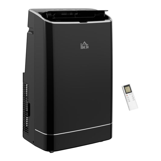 HOMCOM 14000 BTU Mobile Air Conditioner in Black