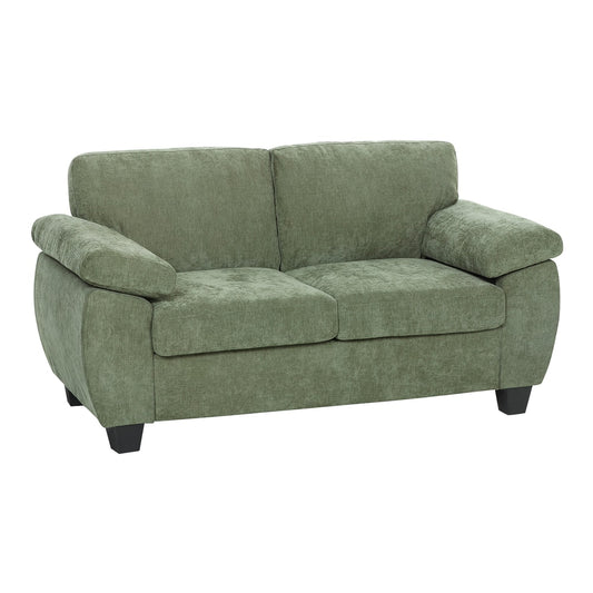 HOMCOM 2 Seater Sofa in Dark Green