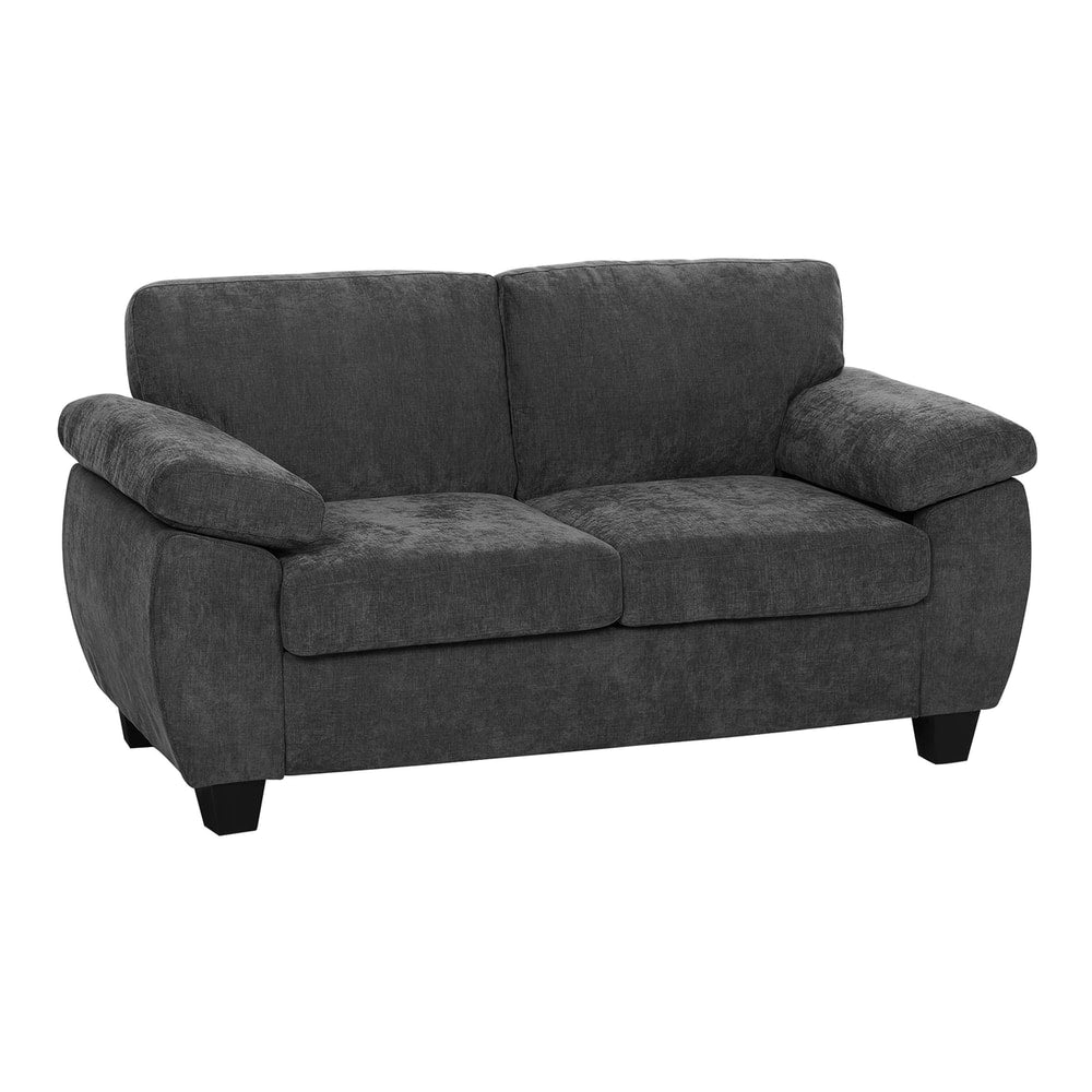 HOMCOM 2 Seater Sofa in Dark Grey