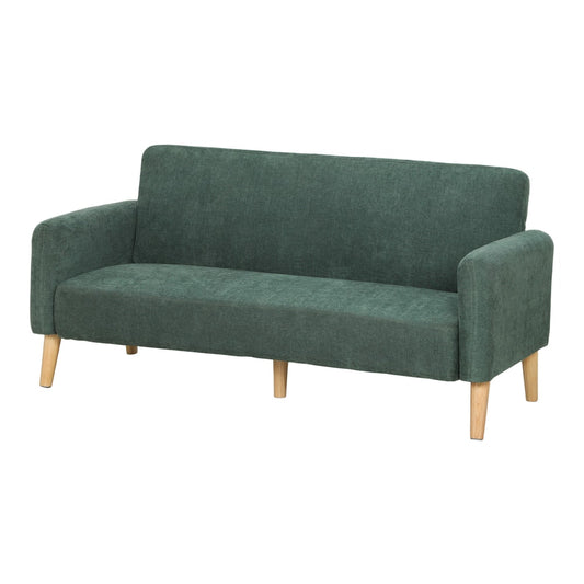 HOMCOM 2 Seater Sofa in Dark Green