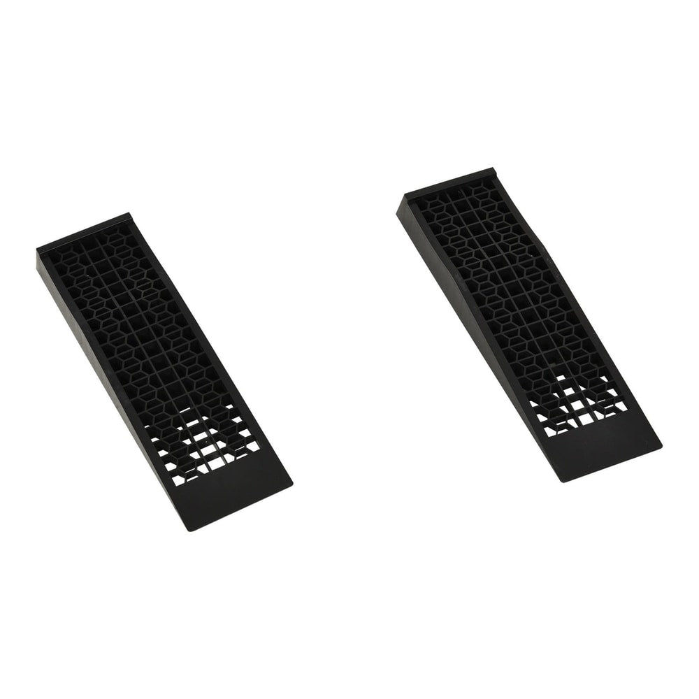 HOMCOM 2PCS Car Ramps shown from a high angle against a plain white background
