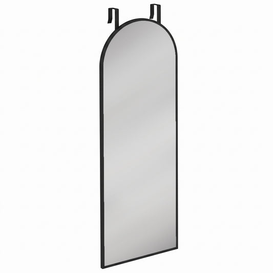 HOMCOM Full Length Hanging Mirror in Black