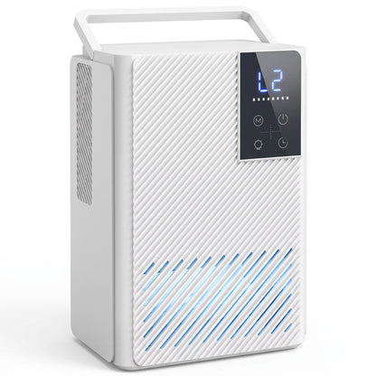 HOMCOM 400mL/Day Small Dehumidifier in White