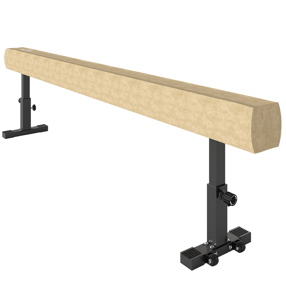 HOMCOM 7.5ft Adjustable Balance Beam shown in full on a plain white background