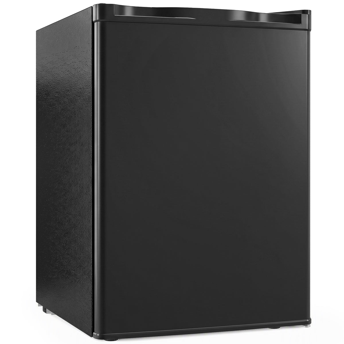 HOMCOM 73 L Mini Fridge with Chiller Box in Black