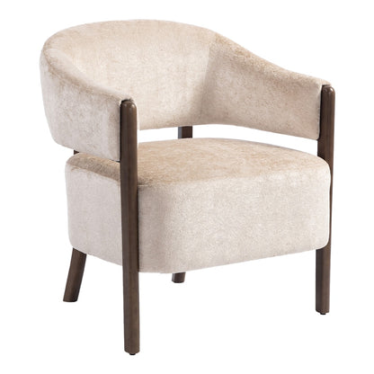 HOMCOM Accent Chair in Beige