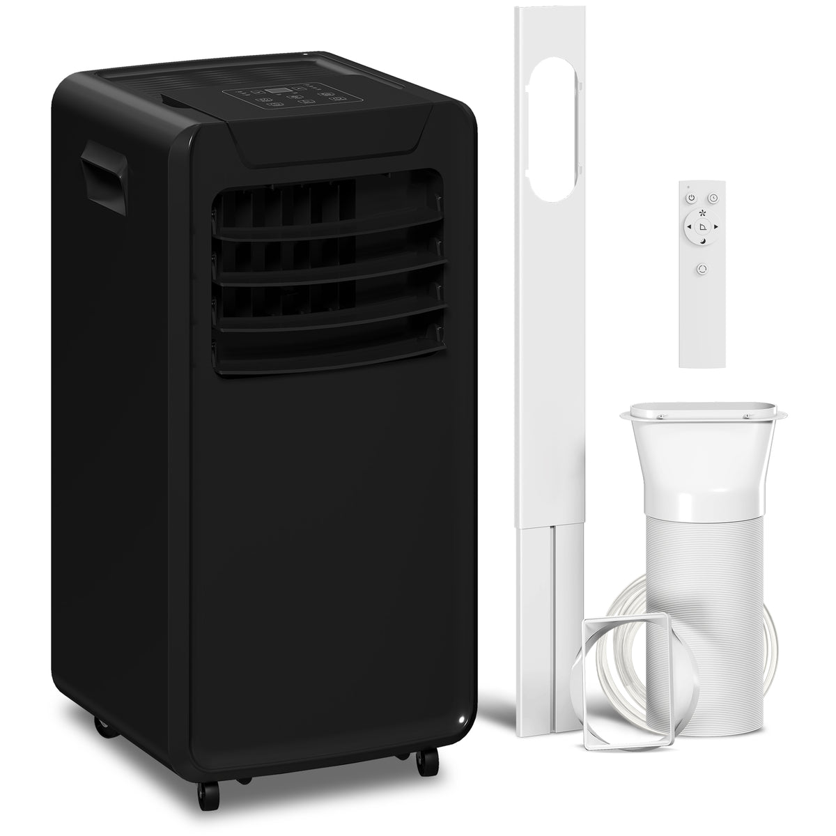 HOMCOM Air Conditioning Unit 10000 BTU in Black