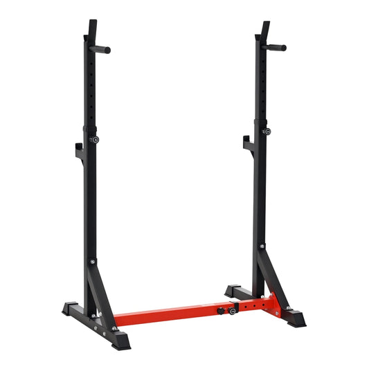 HOMCOM Barbell Rack in Black