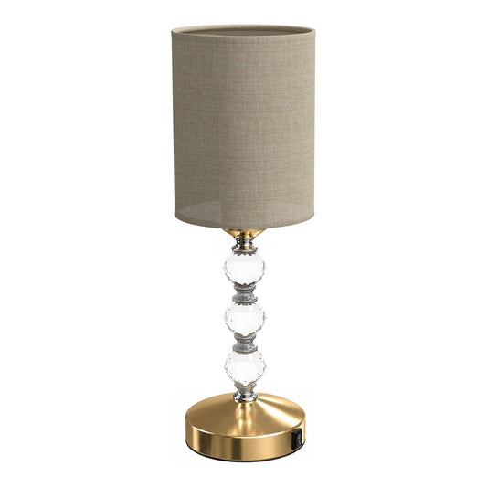 HOMCOM Bedside Lamp in Gold Tone