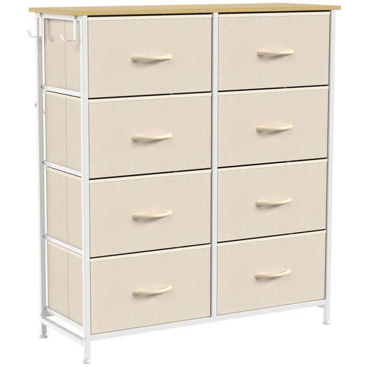 HOMCOM Chest of Drawers in Beige