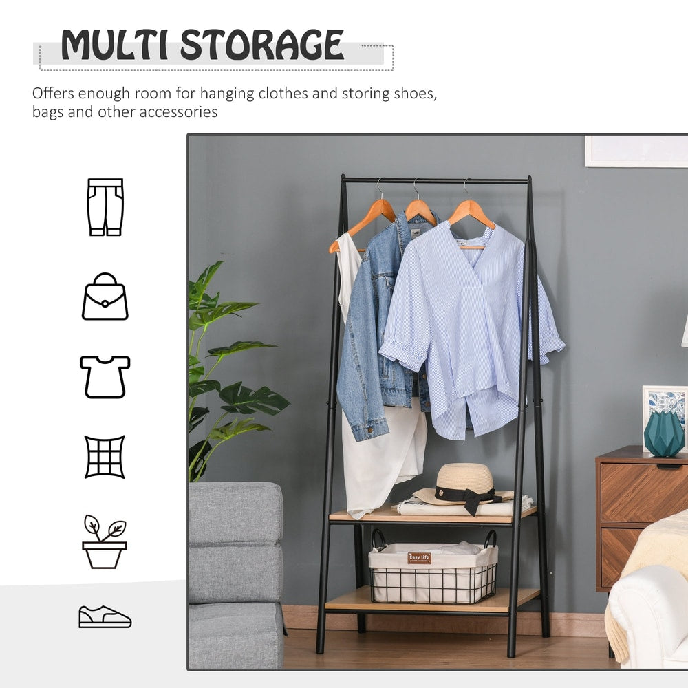 The coat rack provides multi storage for clothes and accessories