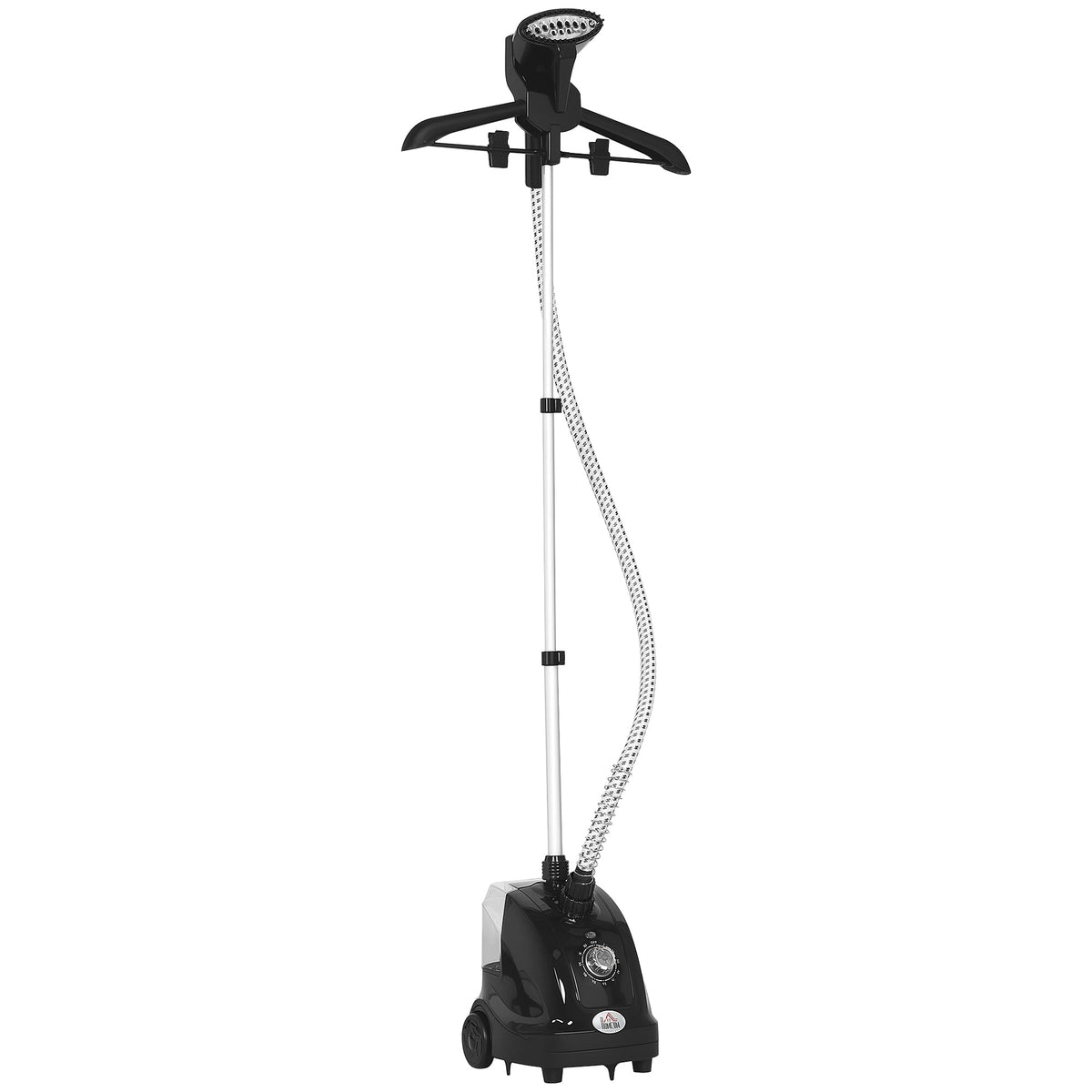 HOMCOM Clothes Steamer with adjustable pole and 11 steam levels
