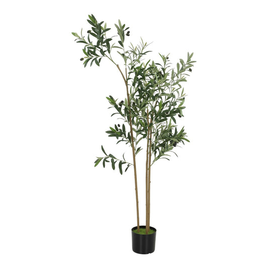HOMCOM Decorative Artificial Plant standing upright against a plain white background