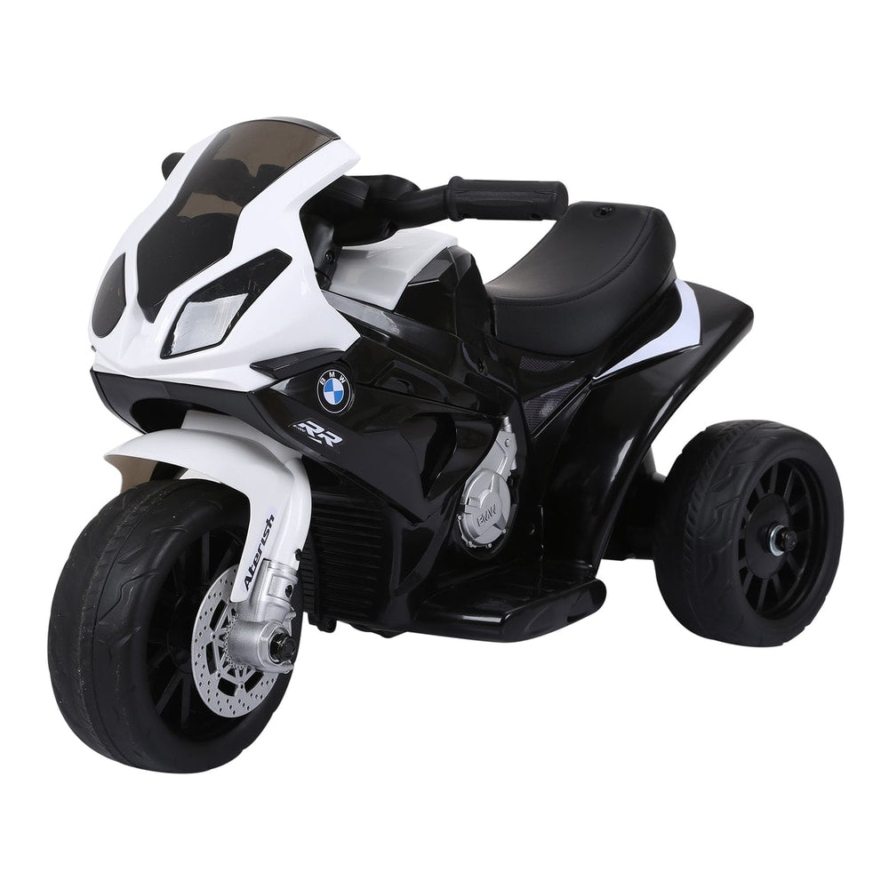 HOMCOM Electric Kids Ride on BMW Motorbike W/Headlights shown from a front three-quarter angle